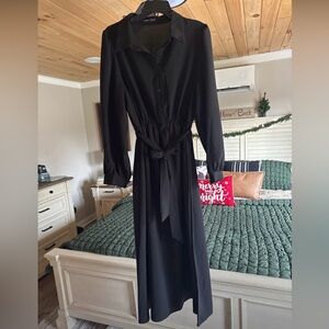 Elegant Black Maxi Dress